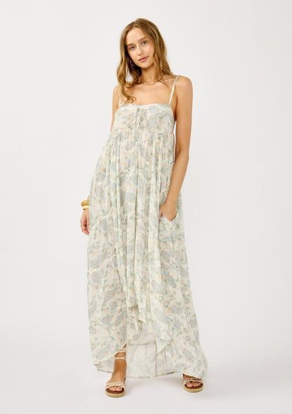 Del Mar Paisley Maxi Dress