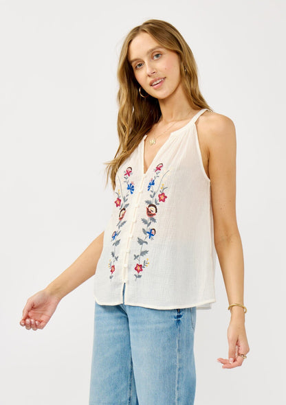 Julietta Embroidered Top