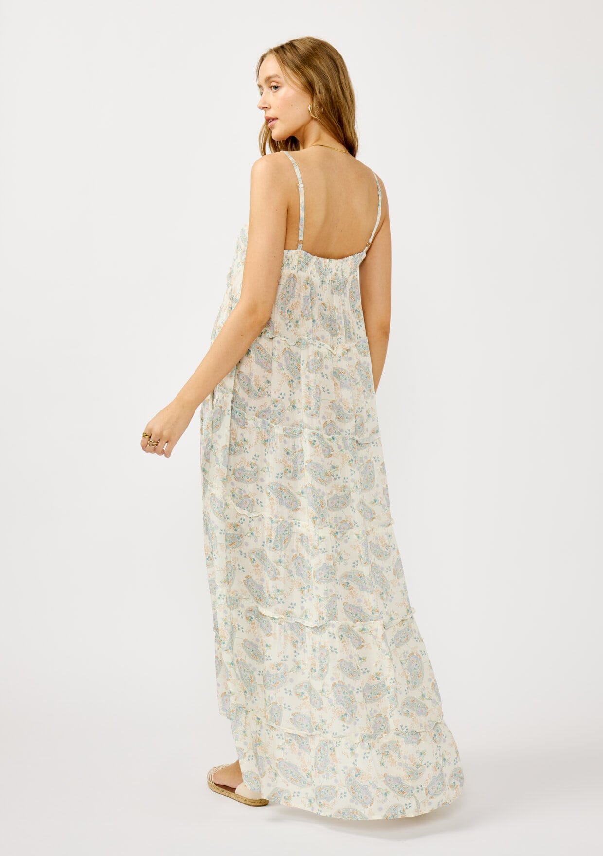 Del Mar Paisley Maxi Dress