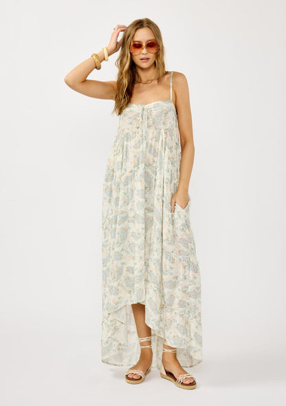 Del Mar Paisley Maxi Dress