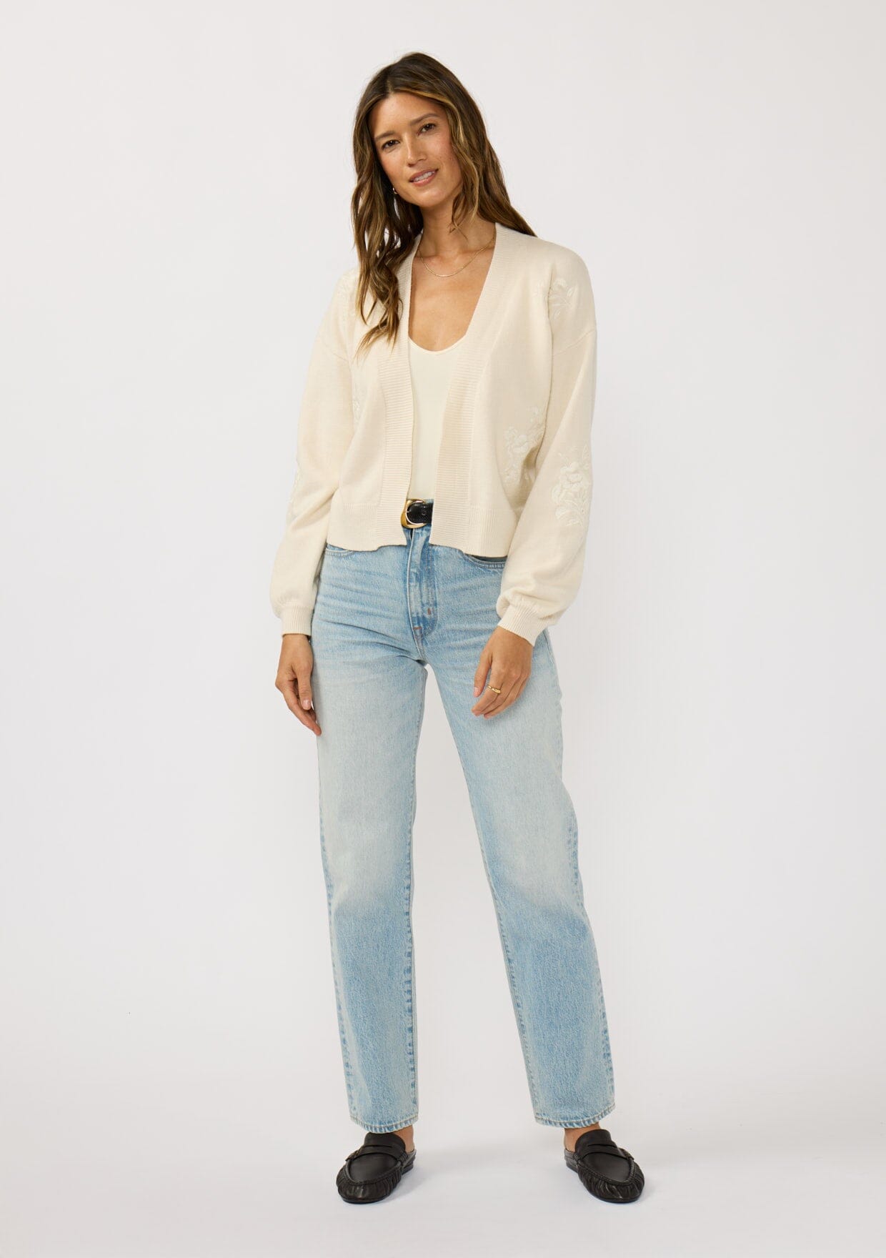 Brinley Embroidered Cardigan