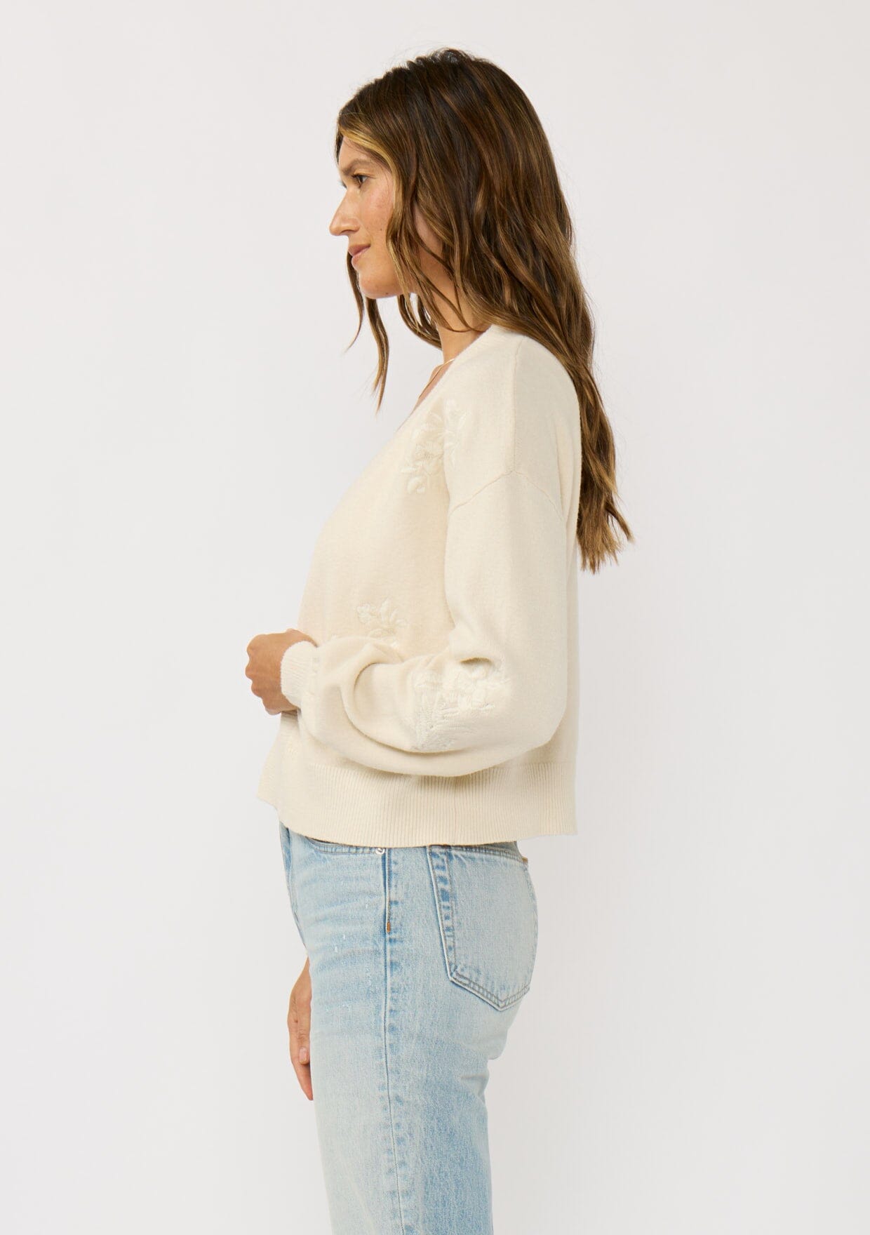 Brinley Embroidered Cardigan