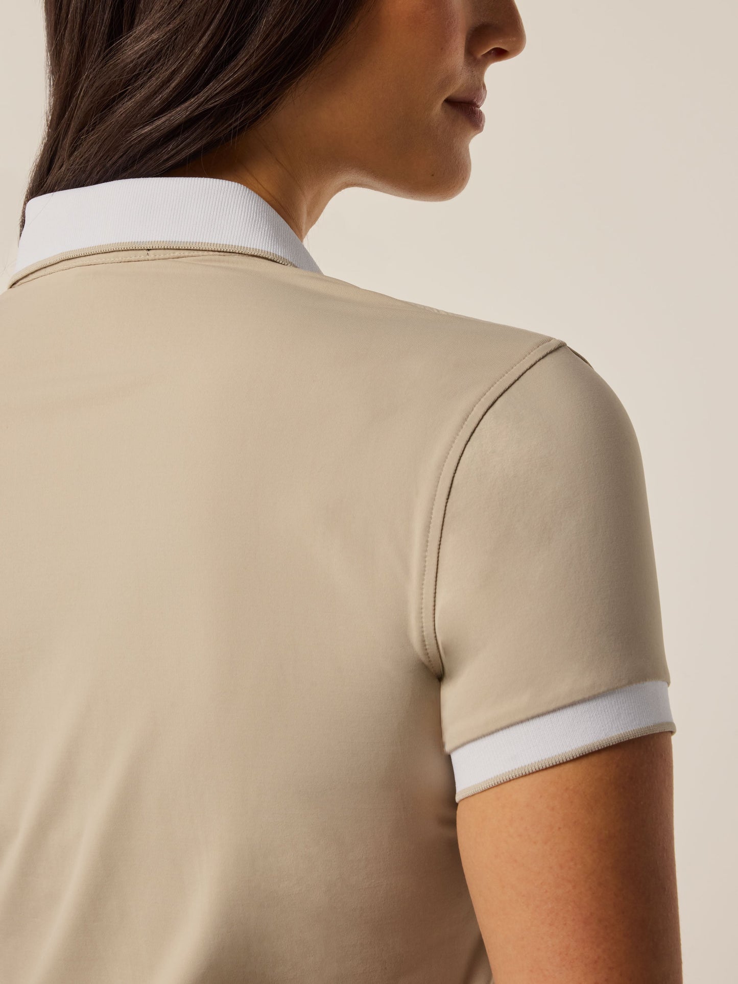 Scarlett Crowley Collar Short Sleeve Polo