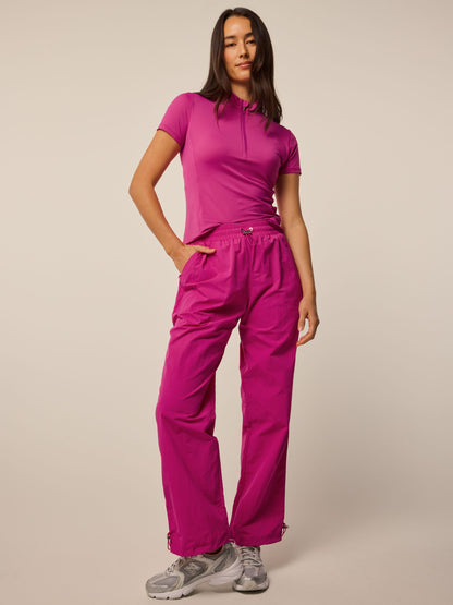 Halley Short Sleeve Quarter-Zip