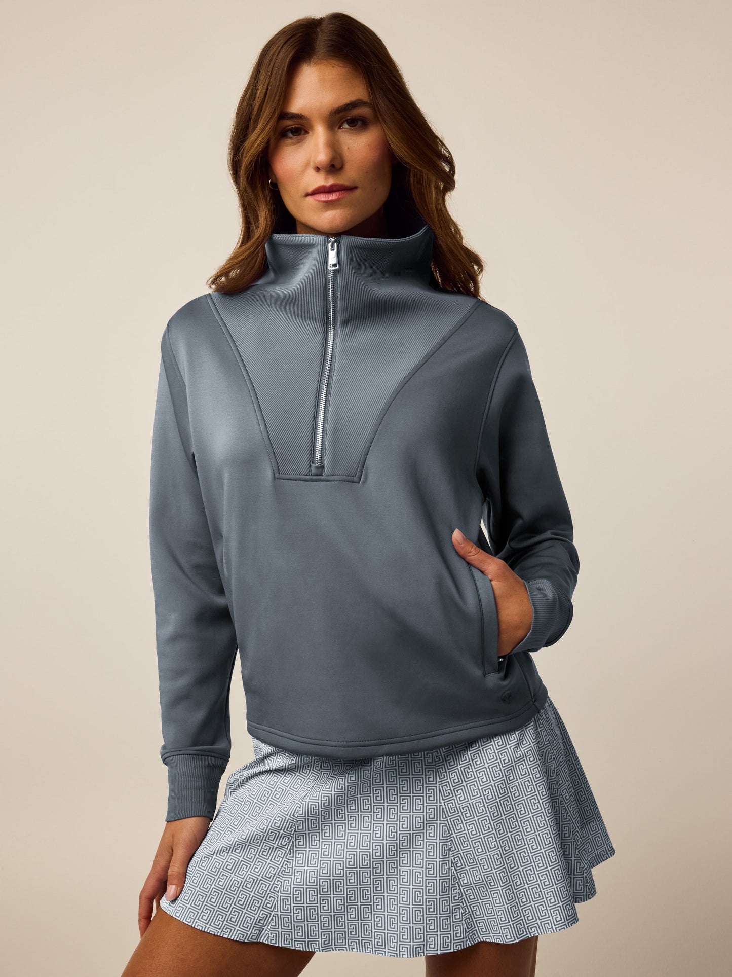Soleil Half Zip Pullover