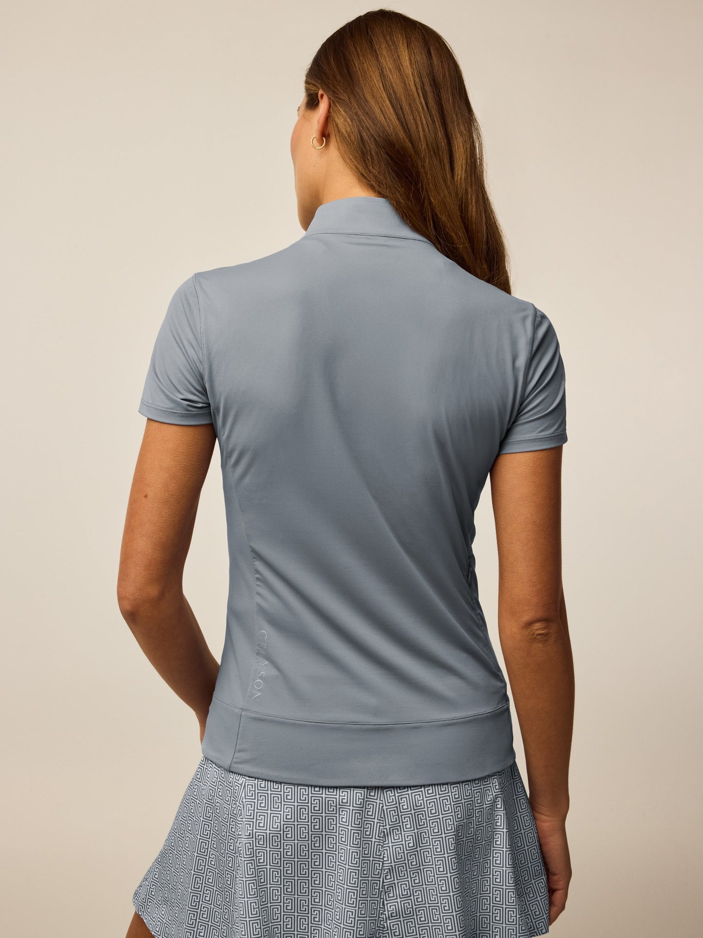 Halley Short Sleeve Quarter-Zip