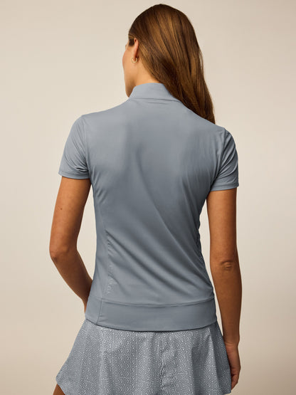 Halley Short Sleeve Quarter-Zip