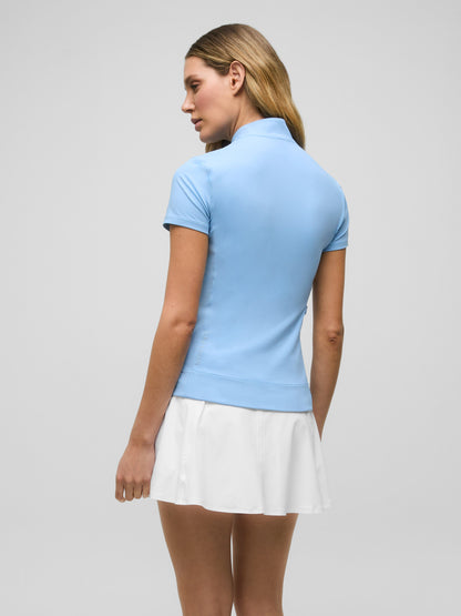 Halley Short Sleeve Quarter-Zip