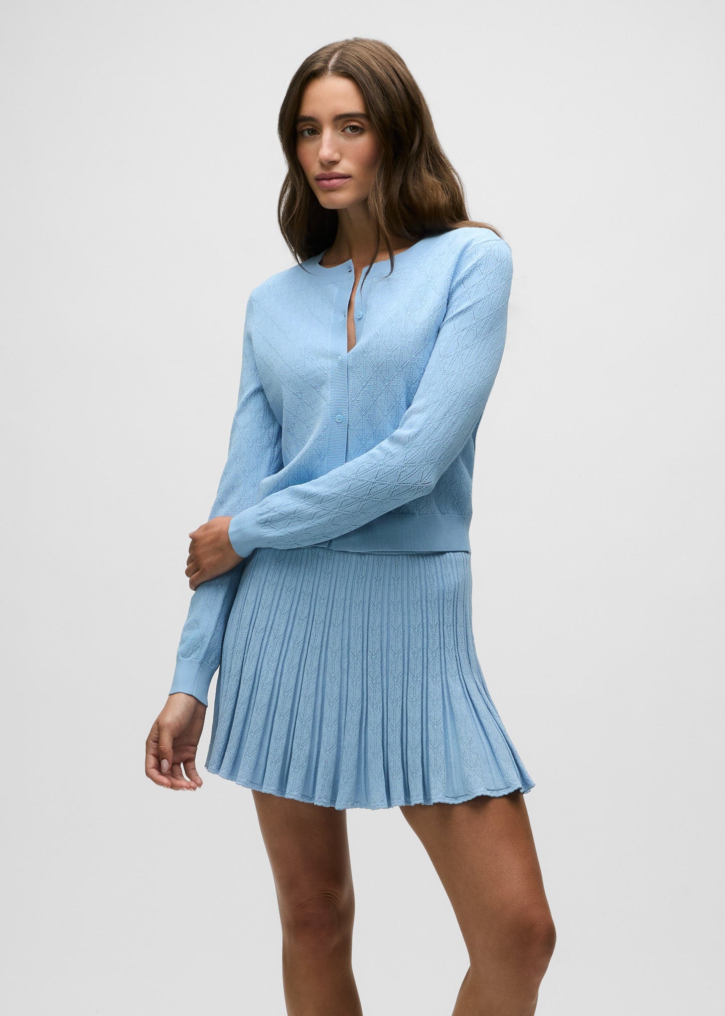Pointelle Cardigan