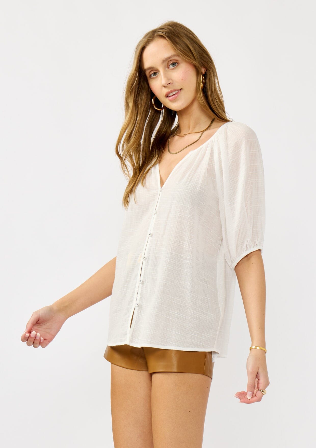 Rowen Puff Sleeve Top