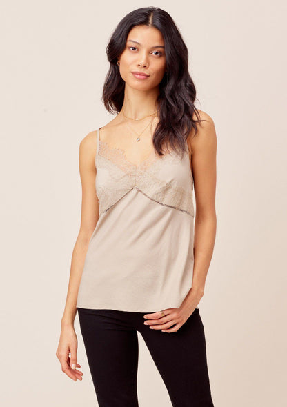 Meri Lace Trim Cami