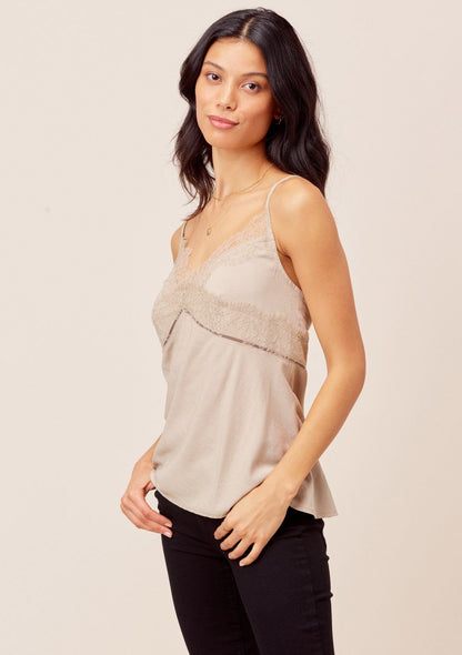 Meri Lace Trim Cami
