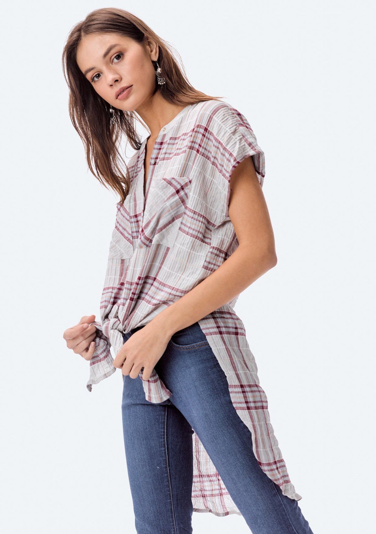 Brooks Plaid Tunic