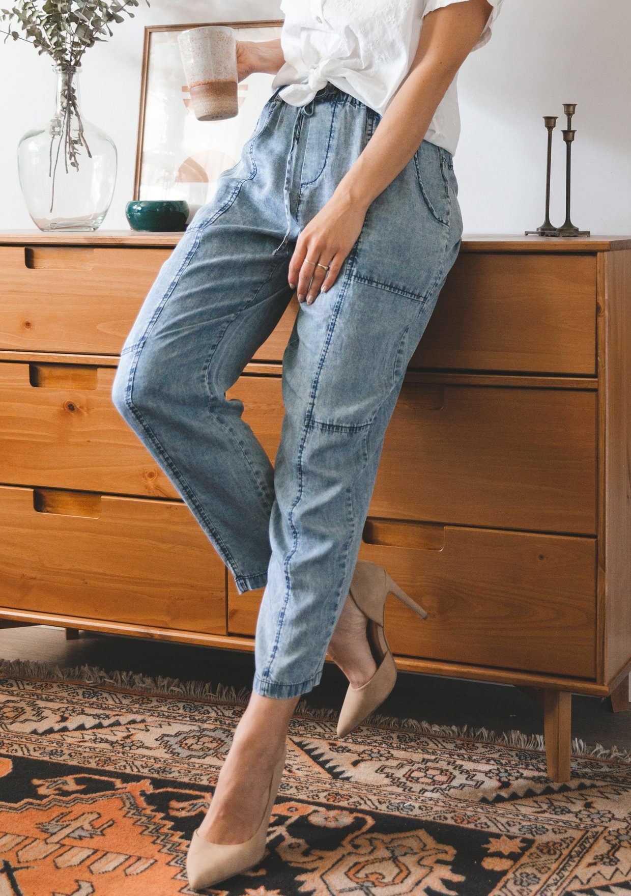 Tehya Acid Wash Jogger
