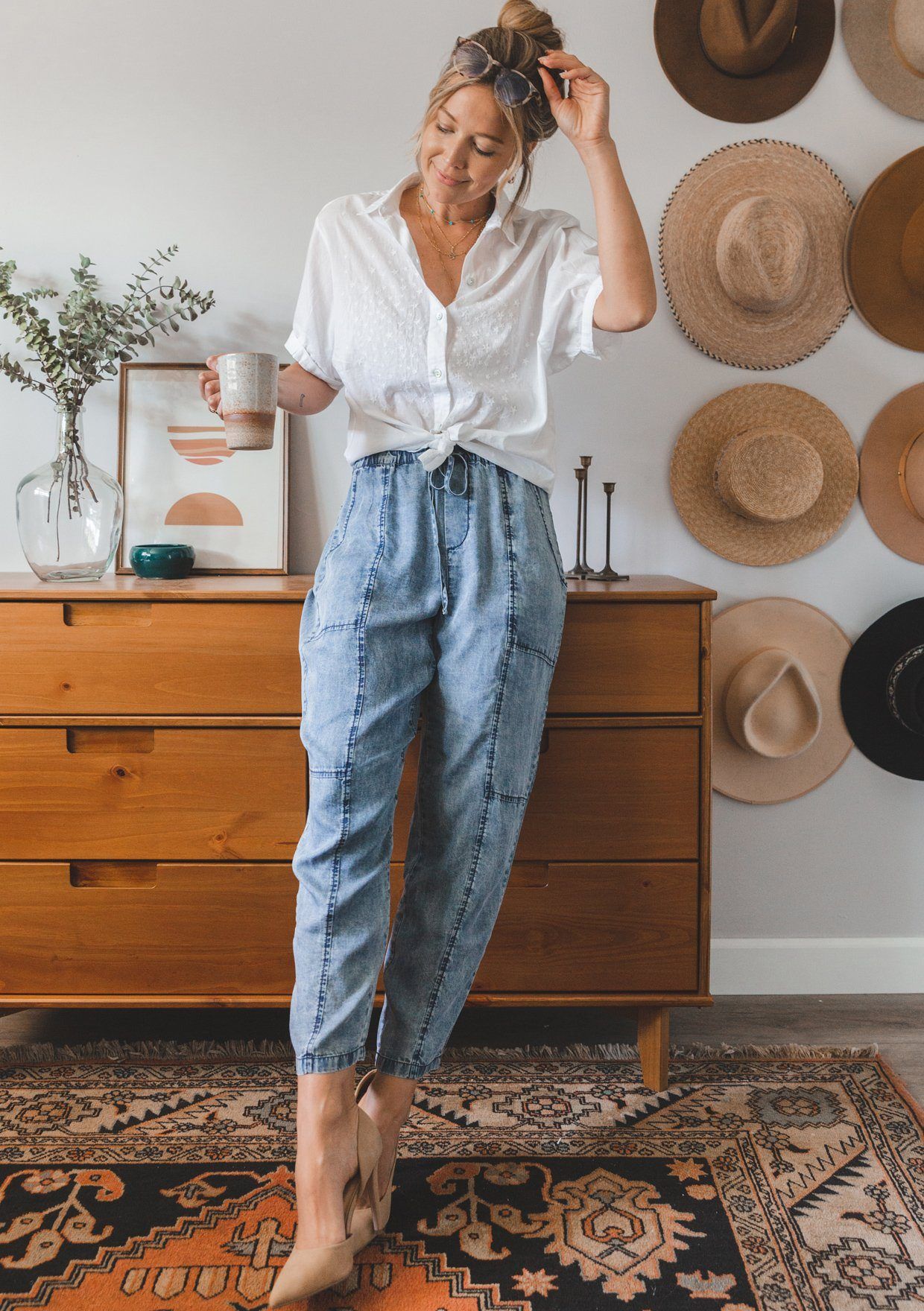 Tehya Acid Wash Jogger