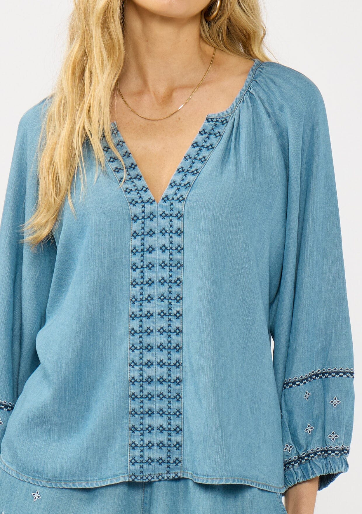 Terra Embroidered Blouse