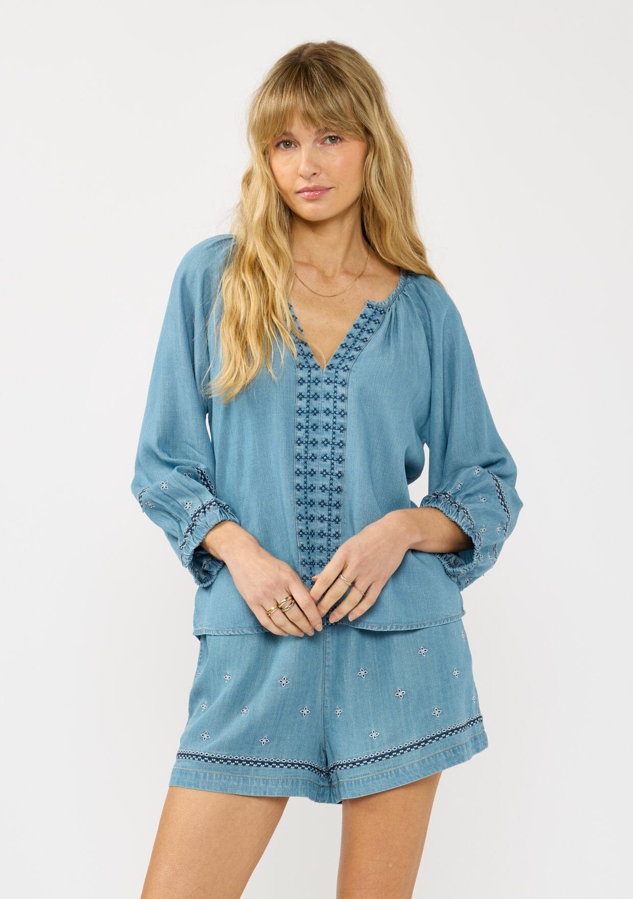 Terra Embroidered Blouse