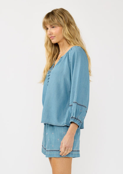 Terra Embroidered Blouse