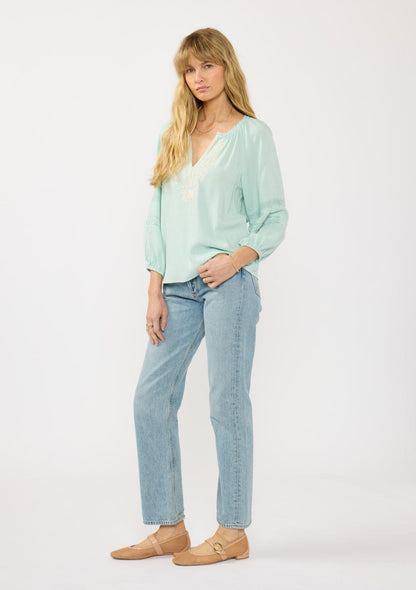Claire Embroidered Blouse
