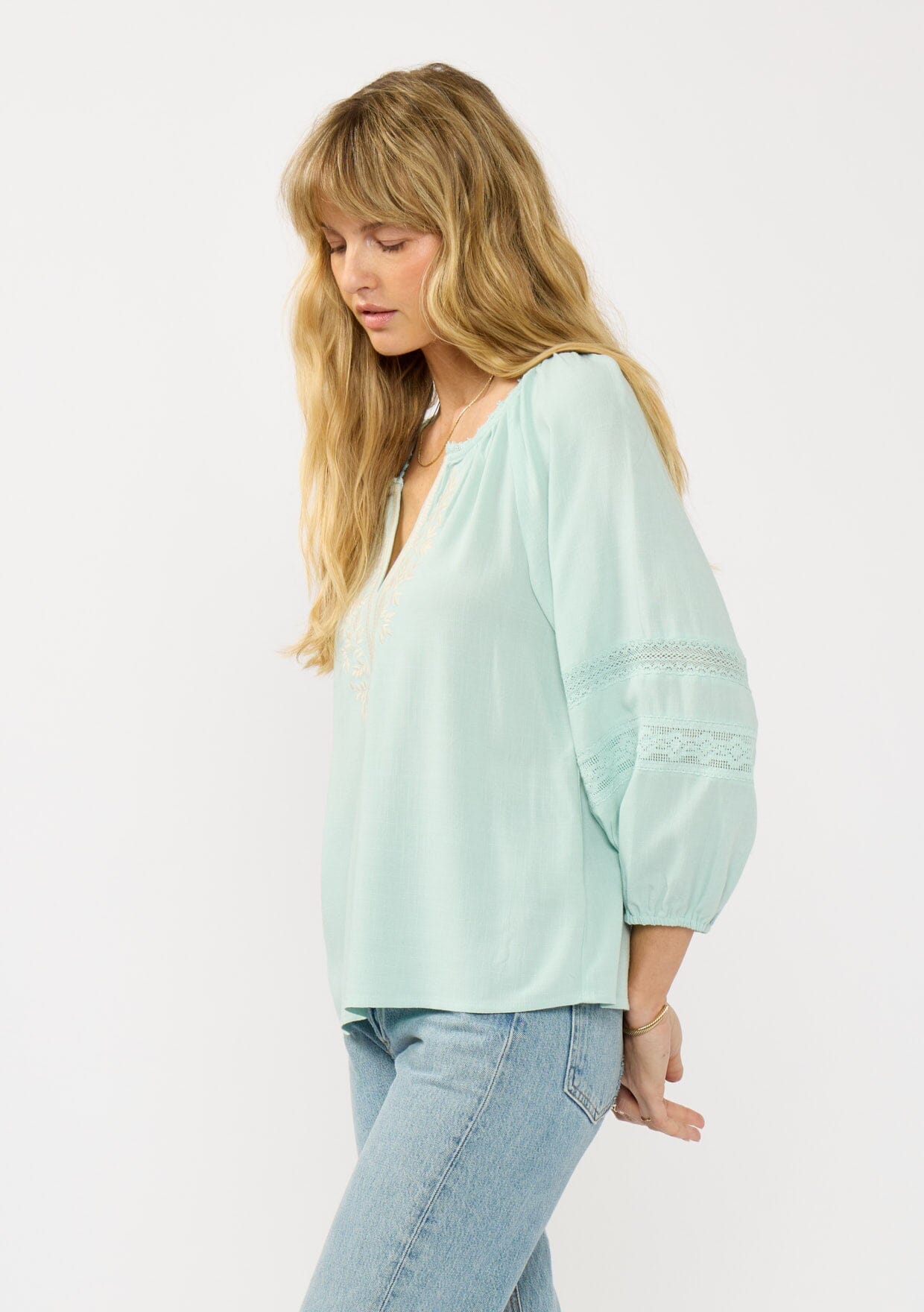 Claire Embroidered Blouse