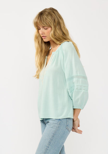 Claire Embroidered Blouse