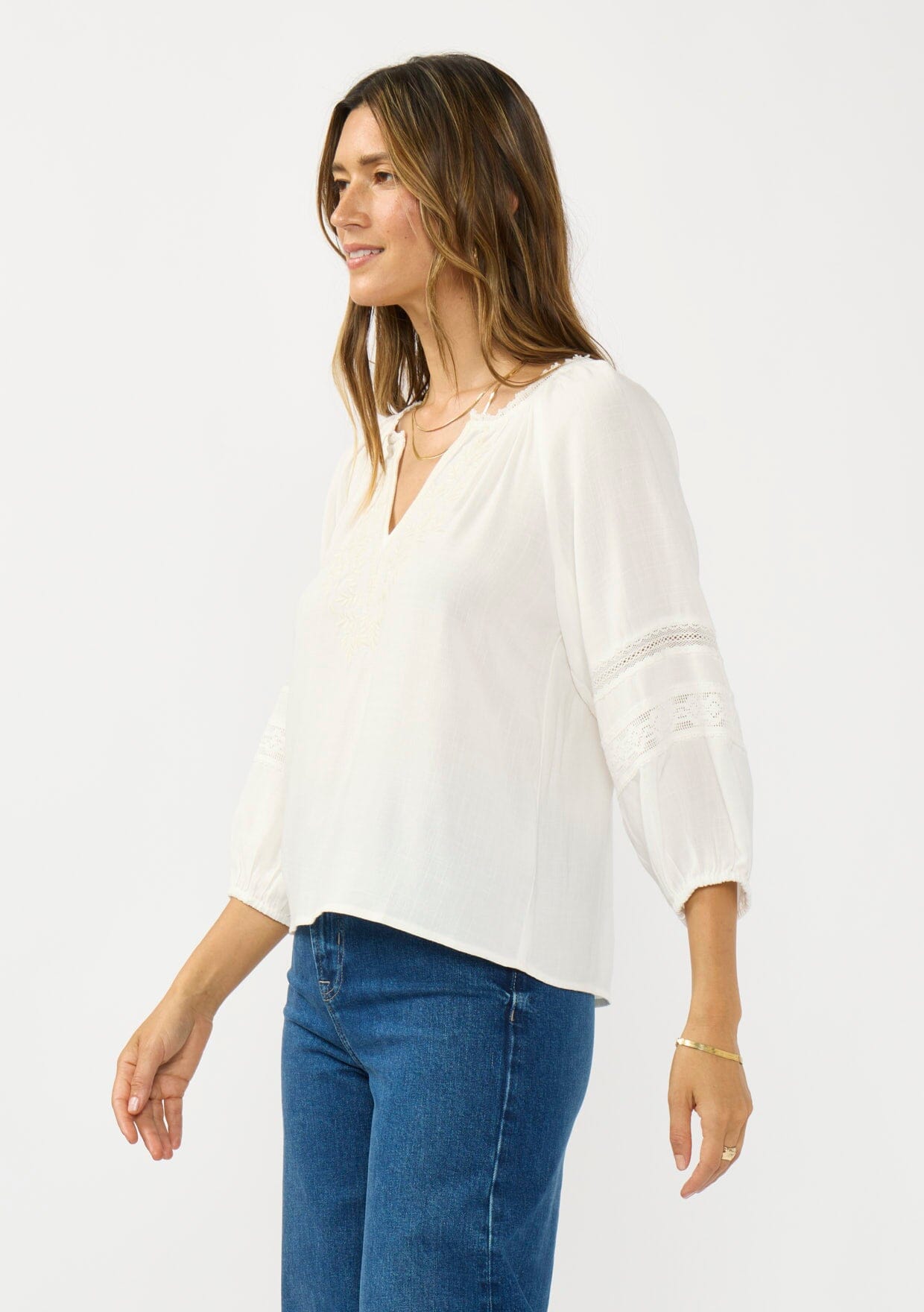 Claire Embroidered Blouse