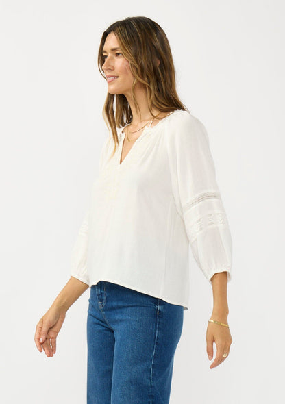 Claire Embroidered Blouse