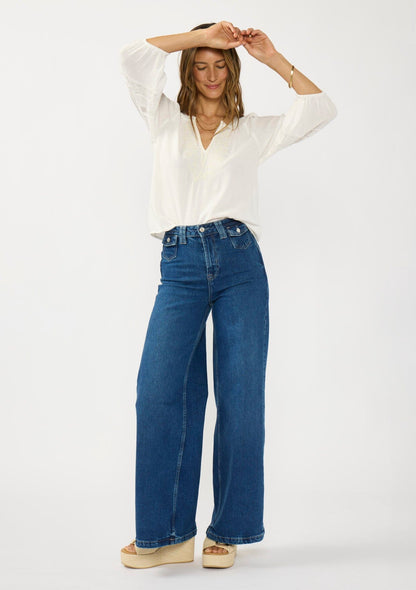 Claire Embroidered Blouse