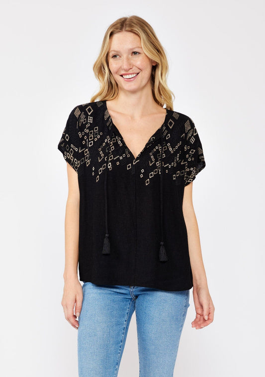 Vera Embroidered Top