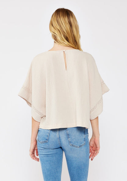 Livin' In it Cotton Blouse