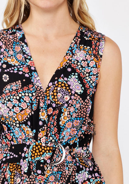 Moonlit Bouquet Mini Dress