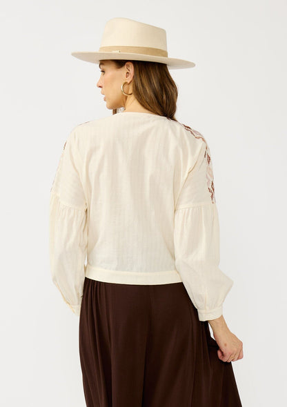 Solstice Embroidered Top