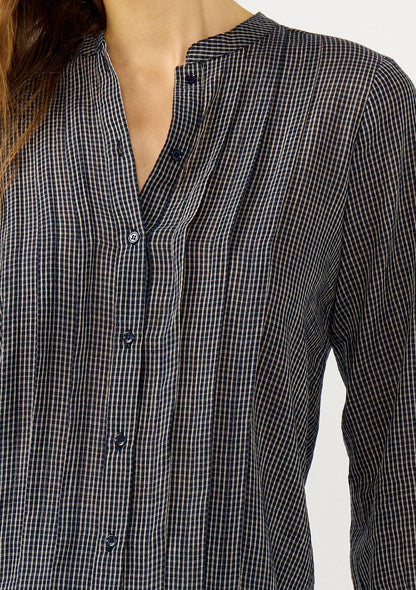 Alma Checkered Blouse