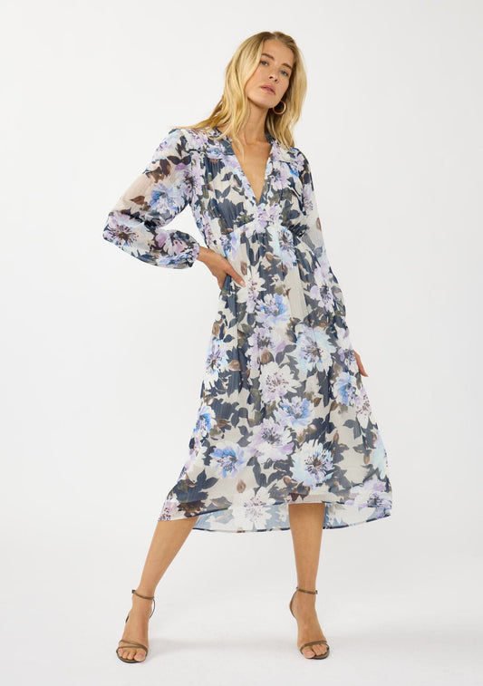 Fallen Petal Midi Dress