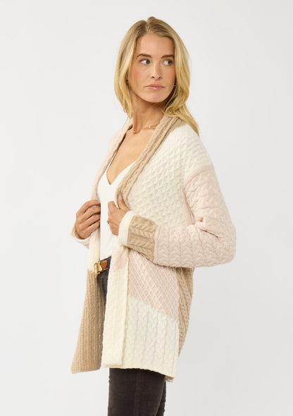 Evie Cable Knit Cardigan