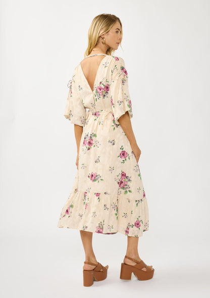 Secret Vows Midi Dress