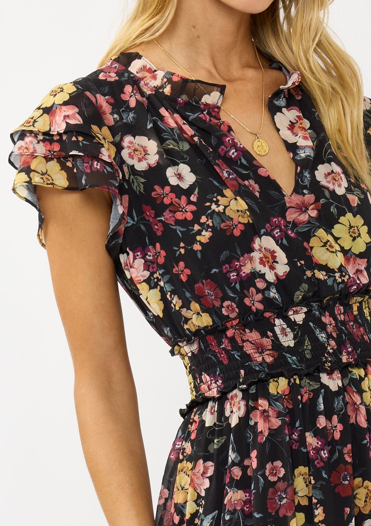 Dusk Garden Maxi Dress