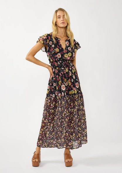 Dusk Garden Maxi Dress