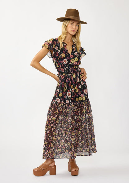 Dusk Garden Maxi Dress