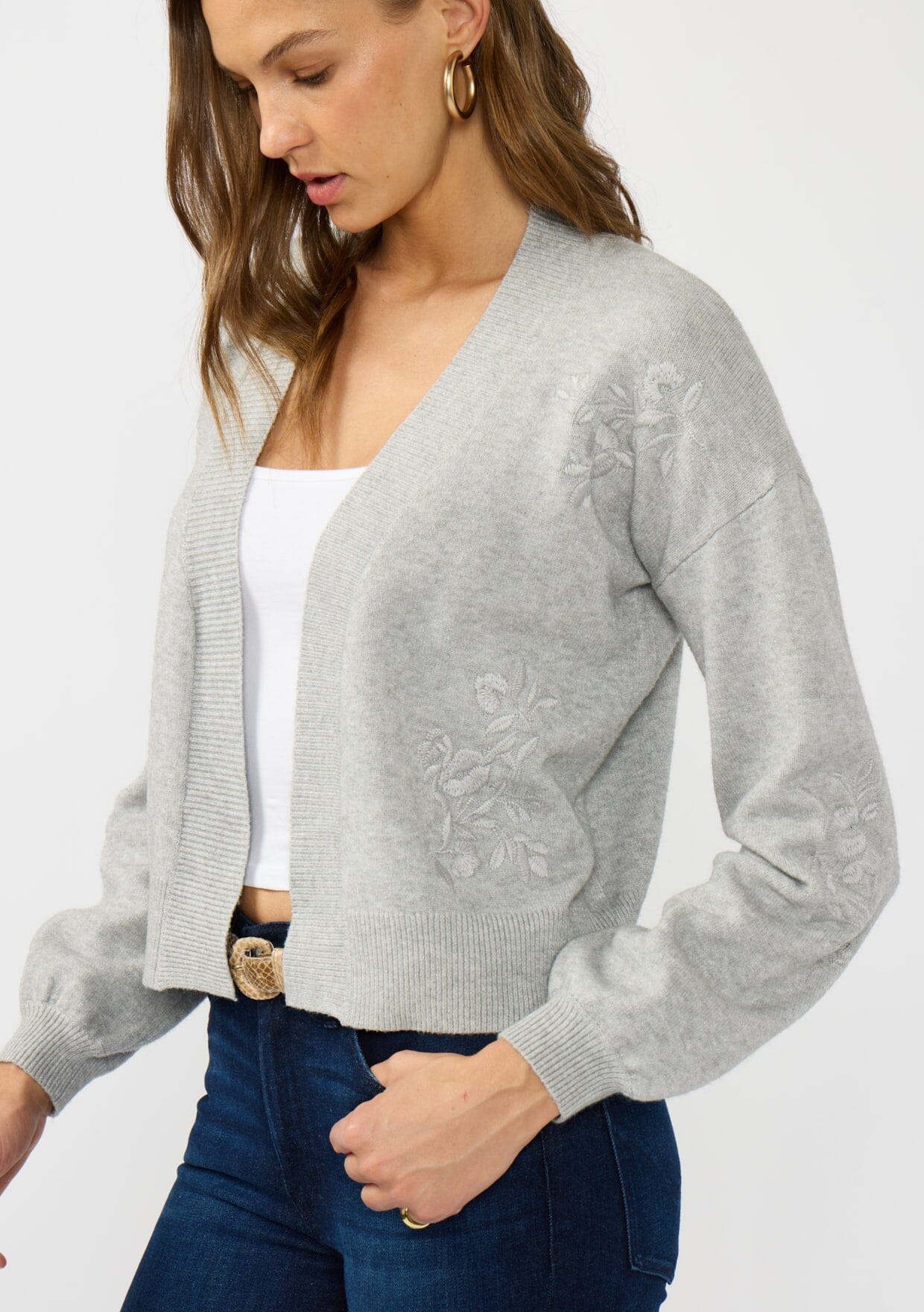 Brinley Embroidered Cardigan