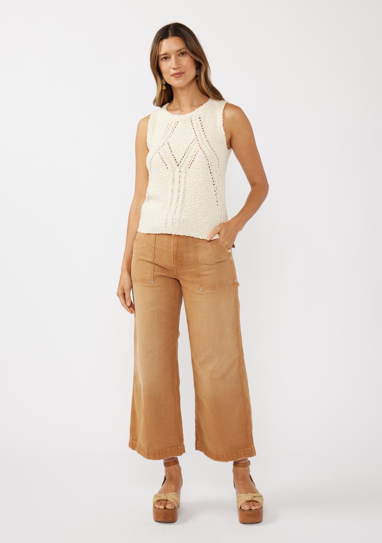 Lyric Boucle Tank Top