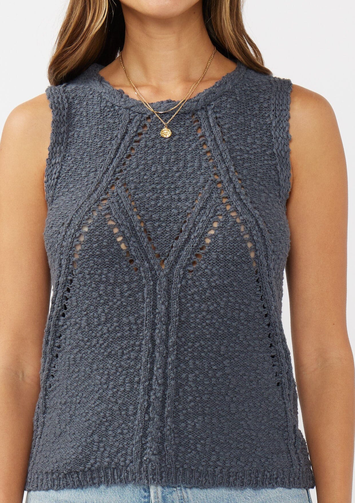 Lyric Boucle Tank Top