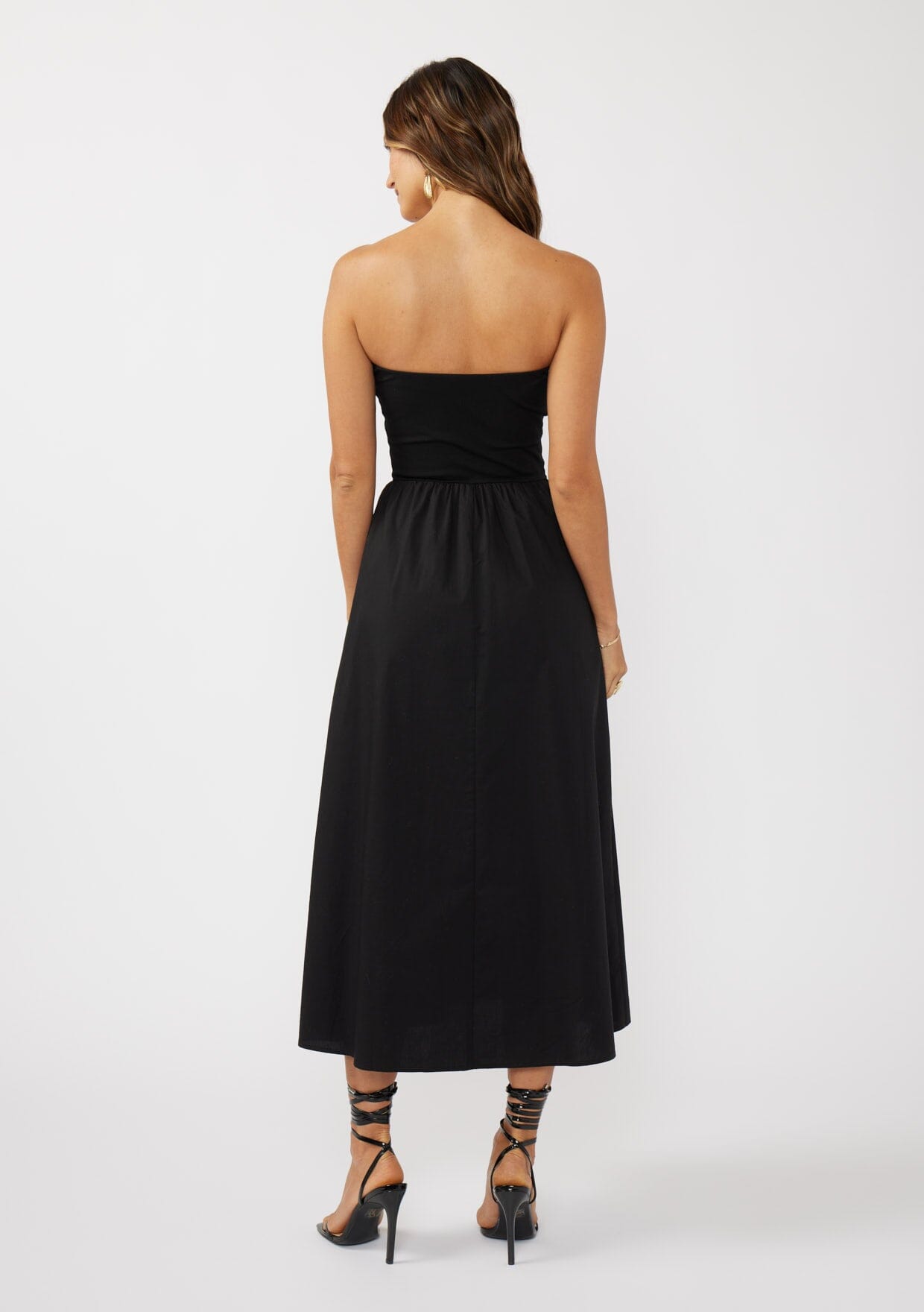Mara Strapless Midi Dress