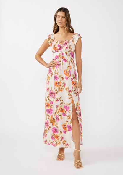 Blushing Meadow Maxi Dress