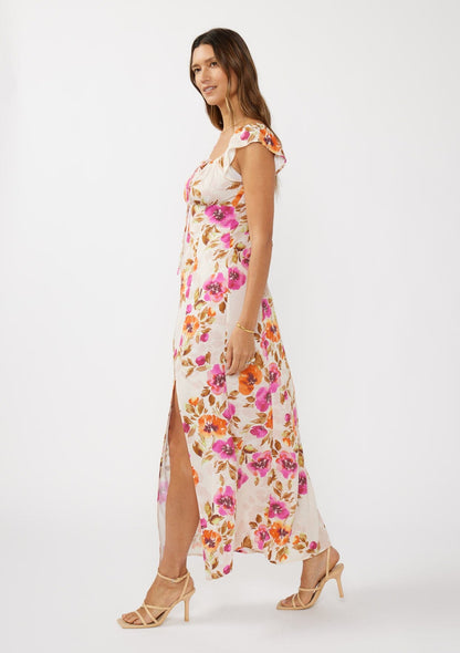 Blushing Meadow Maxi Dress