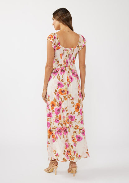 Blushing Meadow Maxi Dress