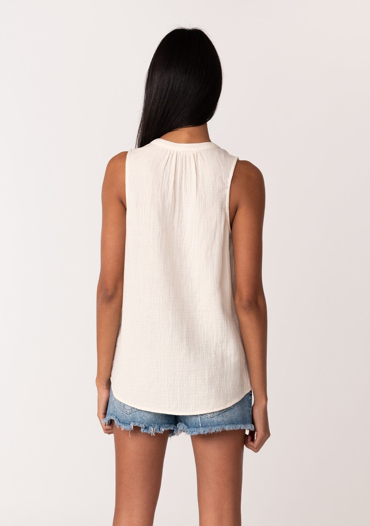Lue Henley Tank Top