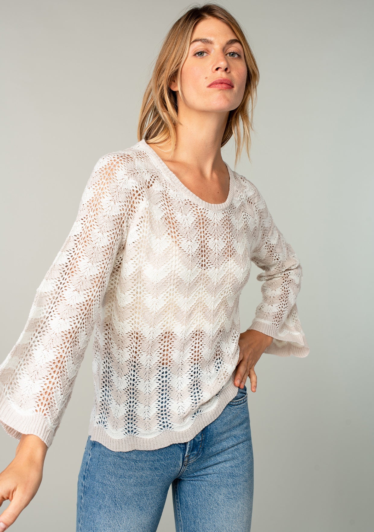 Yara Bell Sleeve Sweater