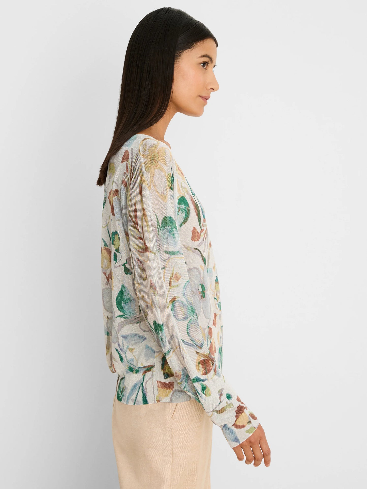 Pressed Flowers Luxe Sweater