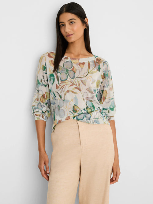 Pressed Flowers Luxe Sweater